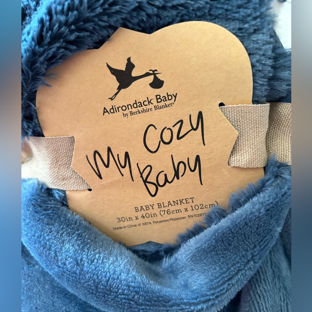 Brand new Adirondack baby blanket